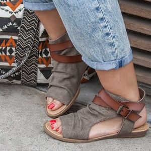 Blowfish 💚 Olive green/Brown Sandals